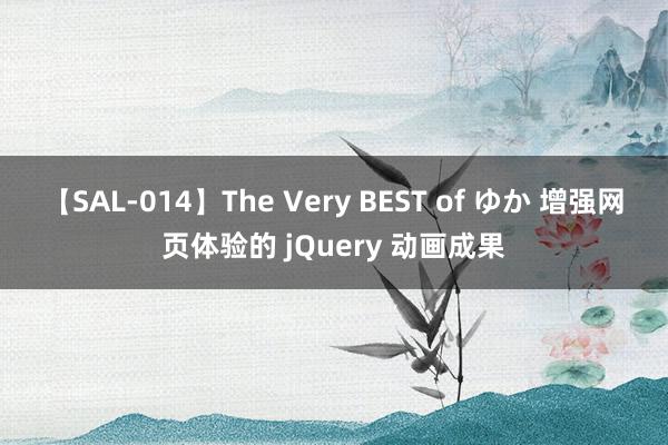 【SAL-014】The Very BEST of ゆか 增强网页体验的 jQuery 动画成果