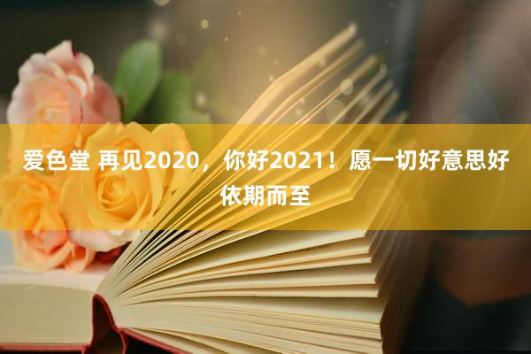 爱色堂 再见2020，你好2021！愿一切好意思好依期而至